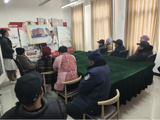 泉山区南村社区开展“老年人慢性病防治”健康科普知识讲座